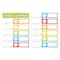 Scholastic® Schedule Cards Pocket Chart Add-Ons, 3 Packs of 24